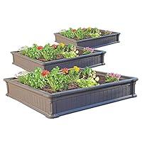 Algopix Similar Product 5 - Lifetime 60069 Raised Garden Bed Kit 4