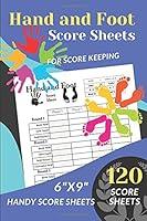 Algopix Similar Product 16 - Hand and Foot Score Sheets 120 Handy