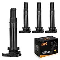 Algopix Similar Product 8 - QYL Pack of 4Pcs Ignition Coil
