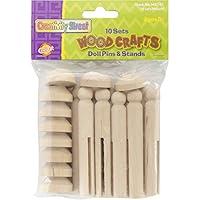 Algopix Similar Product 18 - Creativity Street Woodcrafts Doll Pins