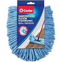 Algopix Similar Product 18 - O-Cedar Dual-Action Dust Mop Refill,Blue