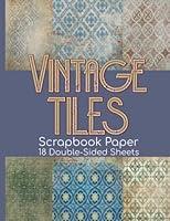 Algopix Similar Product 7 - Vintage Tiles Scrapbook Paper  18