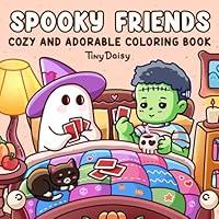 Algopix Similar Product 7 - Spooky Friends Coloring Book for