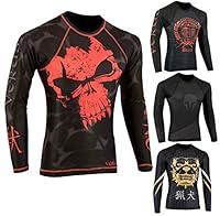 Algopix Similar Product 4 - Verus Rashguard Long Sleeve MMA BJJ Jiu