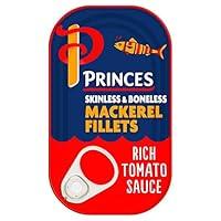 Algopix Similar Product 17 - Princes Mackerel Fillets in Tomato