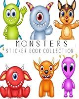 Algopix Similar Product 8 - Monsters Sticker Book Collection Blank