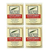 Algopix Similar Product 2 - Tea Tree Therapy Toothpicks Cinnamon