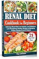 Algopix Similar Product 16 - Renal Diet Cookbook for beginners The