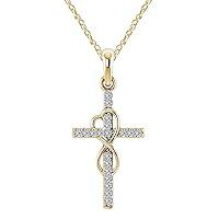 Algopix Similar Product 1 - Personalized Cross Necklace for Teen