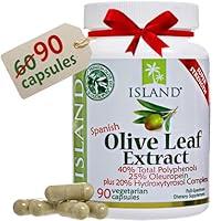 Algopix Similar Product 20 - Island Nutrition Olive Leaf Extract