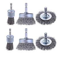 Algopix Similar Product 14 - 6 Pack Carbon Steel Wire Wheel Brush