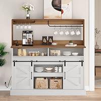 Algopix Similar Product 17 - YITAHOME 52 Farmhouse Buffet Cabinet