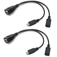 Algopix Similar Product 1 - AuviPal 2in1 Micro USB to USB Adapter