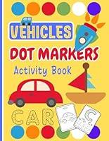 Algopix Similar Product 17 - Dot Markers Activity book Vehicles and