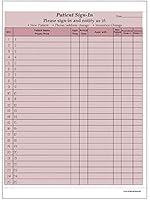 Algopix Similar Product 13 - Patient Signin Sheets 812 X 11