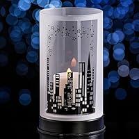 Algopix Similar Product 15 - City Skyline Candleholder Party