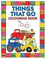 Algopix Similar Product 16 - Things That Go Colouring Book with The
