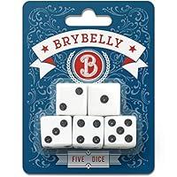 Algopix Similar Product 14 - Classic White Game Dice for Playing