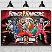 Algopix Similar Product 3 - Treasures Gifted Power Rangers Backdrop