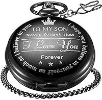 Algopix Similar Product 15 - LYMFHCH Personalized Pocket Watch with