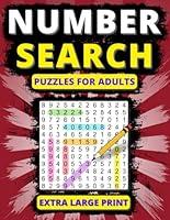 Algopix Similar Product 8 - Number Search Puzzles for Adults 100