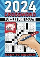 Algopix Similar Product 13 - 2024 Easy to Medium Crossword Puzzles