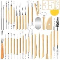 Algopix Similar Product 16 - Jetmore 35 Pack Clay Tools Kit Pottery