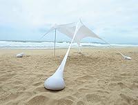 Algopix Similar Product 8 - AMMSUN Beach Tent with sandbag Anchors