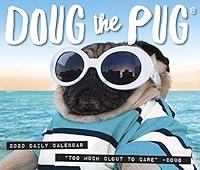Algopix Similar Product 15 - Doug the Pug 2020 Box Calendar Dog