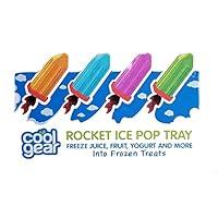 Algopix Similar Product 10 - Ice Popsicle Space Rocket BPAFree Mold