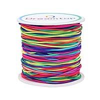 Algopix Similar Product 1 - Dreamtop 1mm 100 Meters Rainbow Elastic