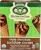 Algopix Similar Product 10 - Three Twins Cones Sundae Choc, 12 oz