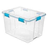 Algopix Similar Product 18 - Sterilite 80 Qt Gasket Box Stackable