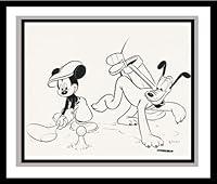 Algopix Similar Product 15 - Mickey Mouse and Pluto Golfing  Canine