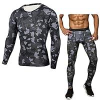 Algopix Similar Product 12 - Men Sport SetsJchen Mens Casual Tight