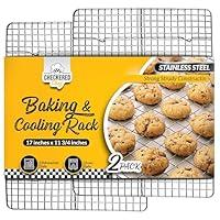 Algopix Similar Product 7 - Checkered Chef Cooling Rack for Cooking