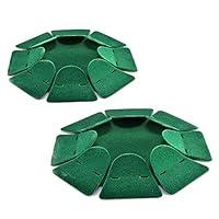 Algopix Similar Product 13 - 2pcs Green AllDirection Putting Cup