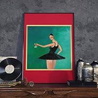 Algopix Similar Product 13 - Kanye West Poster My Beautiful Dark