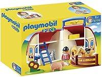 Algopix Similar Product 3 - PLAYMOBIL 1.2.3 Take Along Barn