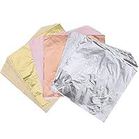 Algopix Similar Product 6 - Shappy 300 Sheets Leaf Imitation Gold