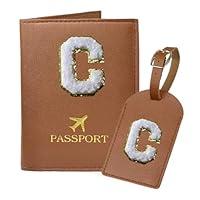 Algopix Similar Product 16 - COSHAYSOO Brown Passport Cover Holder
