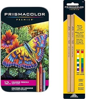 Prismacolor Premier Thick Core Colored Pencils 12 Count