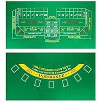 Algopix Similar Product 3 - Brybelly DoubleSided Craps Table 