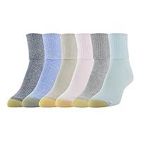 Algopix Similar Product 7 - Gold Toe Womens Classic Turn Cuff