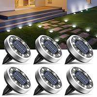 Algopix Similar Product 6 - btfarm 6 Pack Solar Ground Lights