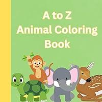 Algopix Similar Product 18 - A to Z Animal Coloring Book