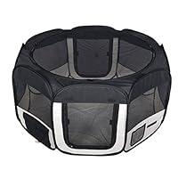 Algopix Similar Product 18 - New Small Black Pet Dog Cat Tent