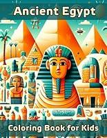 Algopix Similar Product 9 - Ancient Egypt Coloring Book for Kids