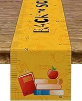 Algopix Similar Product 17 - Pudodo Back to School Table Runner