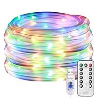 Algopix Similar Product 2 - Lighting EVER Colored Rope Lights USB